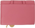 See by Chloé Pink Trifold Hana Wallet