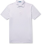 Peter Millar - Bullock Striped Stretch-Jersey Polo Shirt - Pink