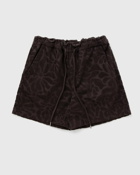 Oas Blossom Terry Shorts Brown - Mens - Casual Shorts