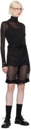 Maison Margiela Black High-Neck Bodysuit