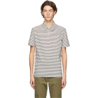 PS by Paul Smith Black and White Stripe Polo
