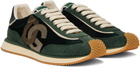 Dolce&Gabbana Green 'DG' Cushion Sneakers