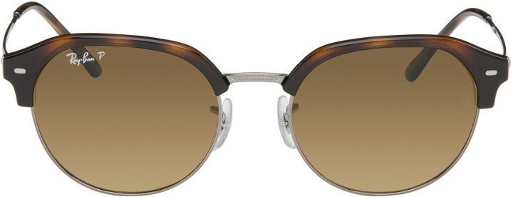 Photo: Ray-Ban Brown & Silver RB4429 Sunglasses