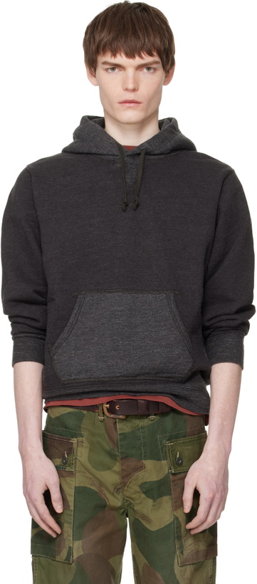 Photo: RRL Gray French Terry Hoodie