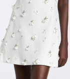 Simkhai Ziva embellished crêpe minidress