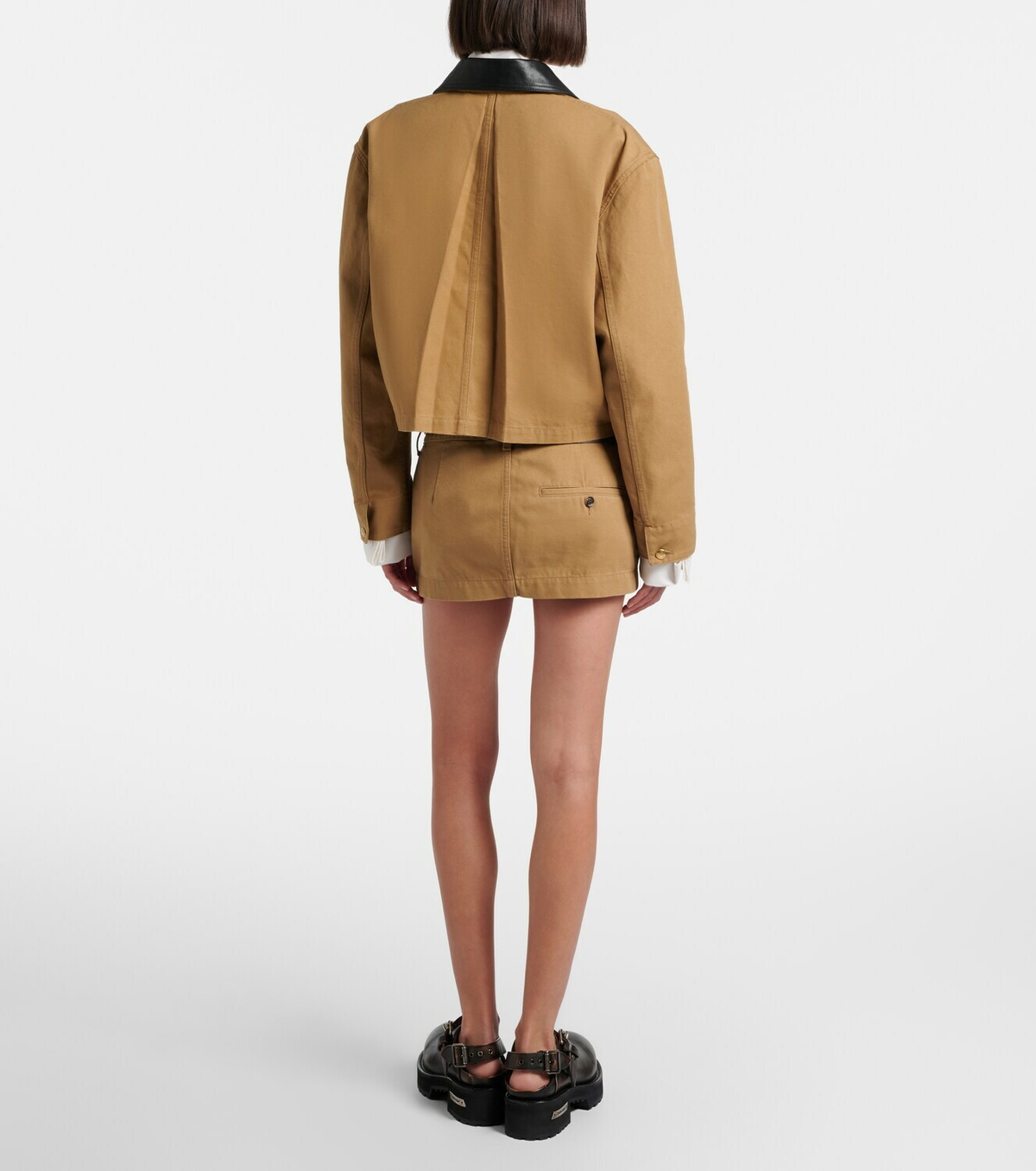 Balenciaga Cotton miniskirt