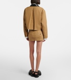 Balenciaga Cotton miniskirt