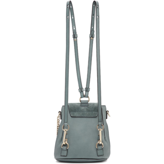 Chloe faye backpack cloudy on sale blue