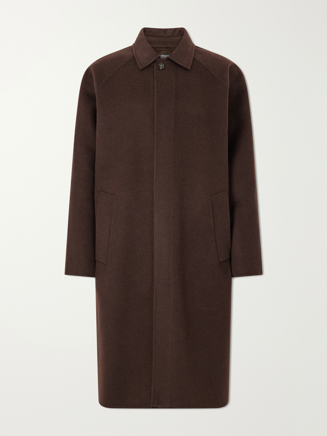 Kiton - Wool and Cashmere-Blend Coat - Brown