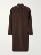 Kiton - Wool and Cashmere-Blend Coat - Brown