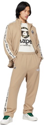 AAPE by A Bathing Ape White MoonFace Camo T-Shirt