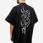 Balenciaga Men's Darkwave T-Shirt in Black/White