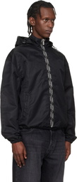 Off-White Black Bookish Nylon Windbreaker Jacket