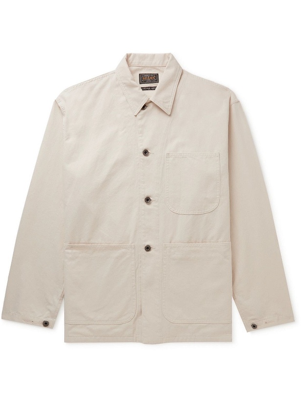 Photo: Beams Plus - Cotton-Canvas Chore Jacket - Neutrals