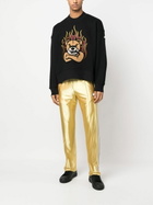 Moncler Genius Black Graphic-Print Crew-Neck Sweatshirt