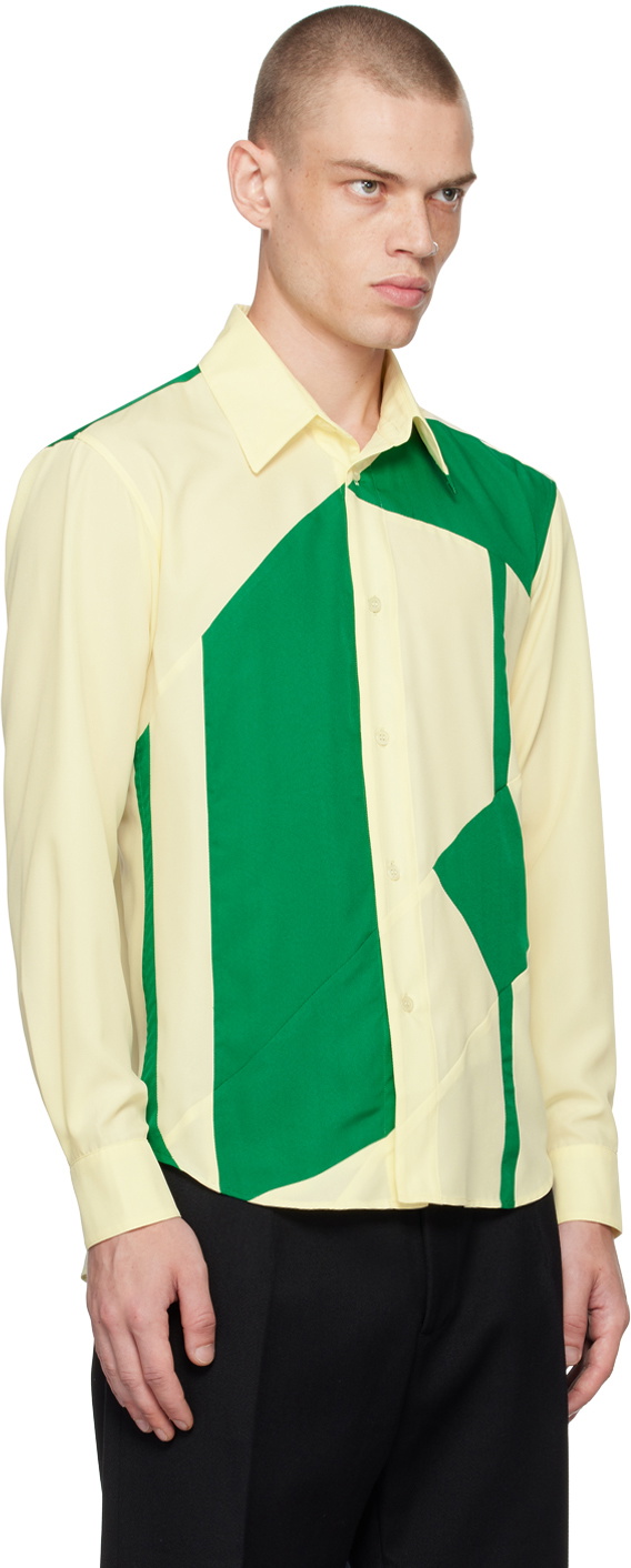 Stefan Cooke Green & Yellow Font Shirt Stefan Cooke