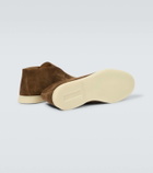 Loro Piana Open Walk suede ankle boots