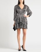 Maje Womens Mini dress in Silver