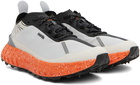 Norda Gray & Orange norda 001 G+ Spike Sneakers