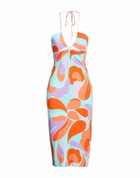 Mc2 Saint Barth Womens Midi dress in Turquoise