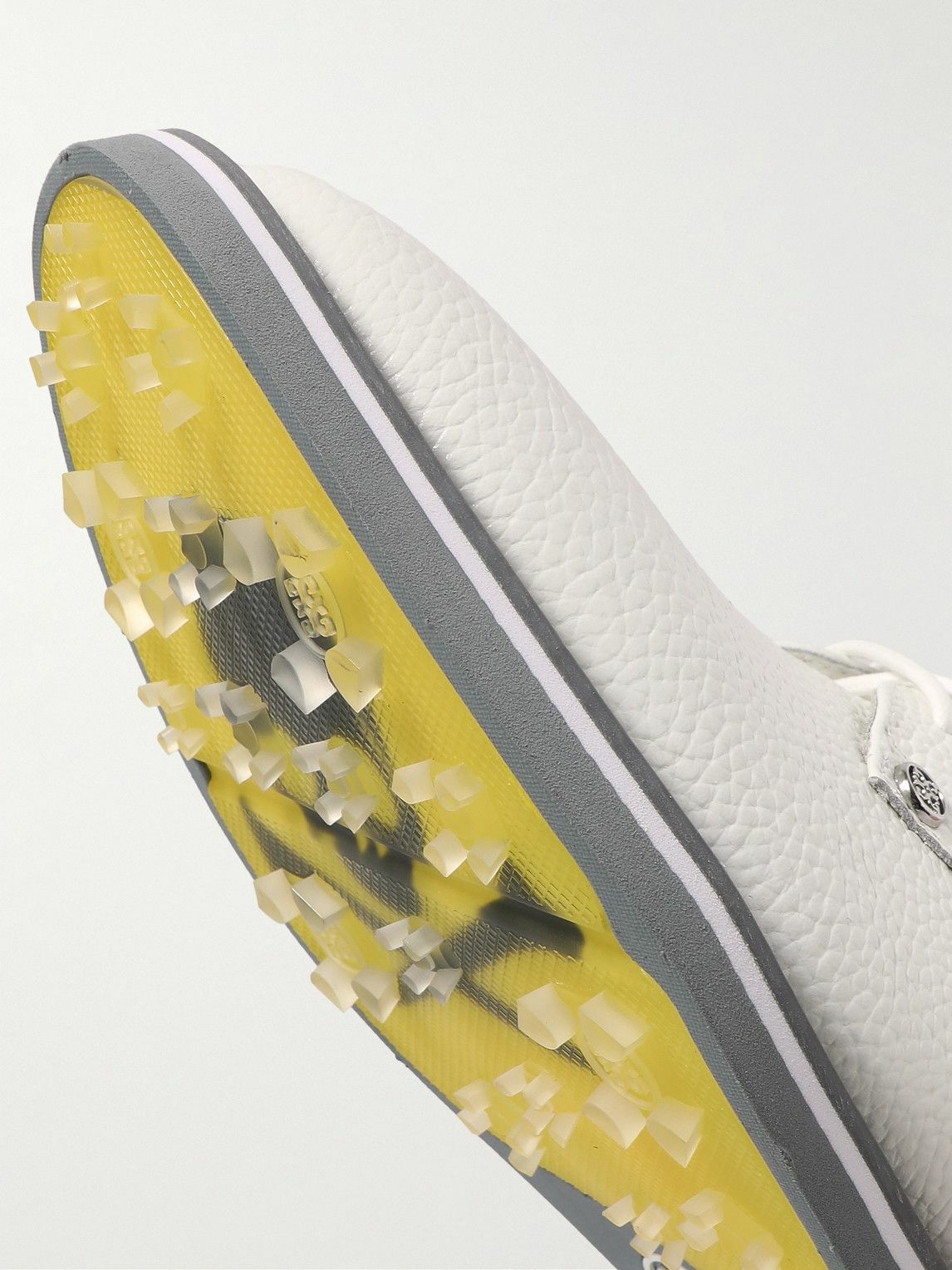 G/FORE - Gallivanter Pebble-Grain Leather Golf Shoes - White G/FORE