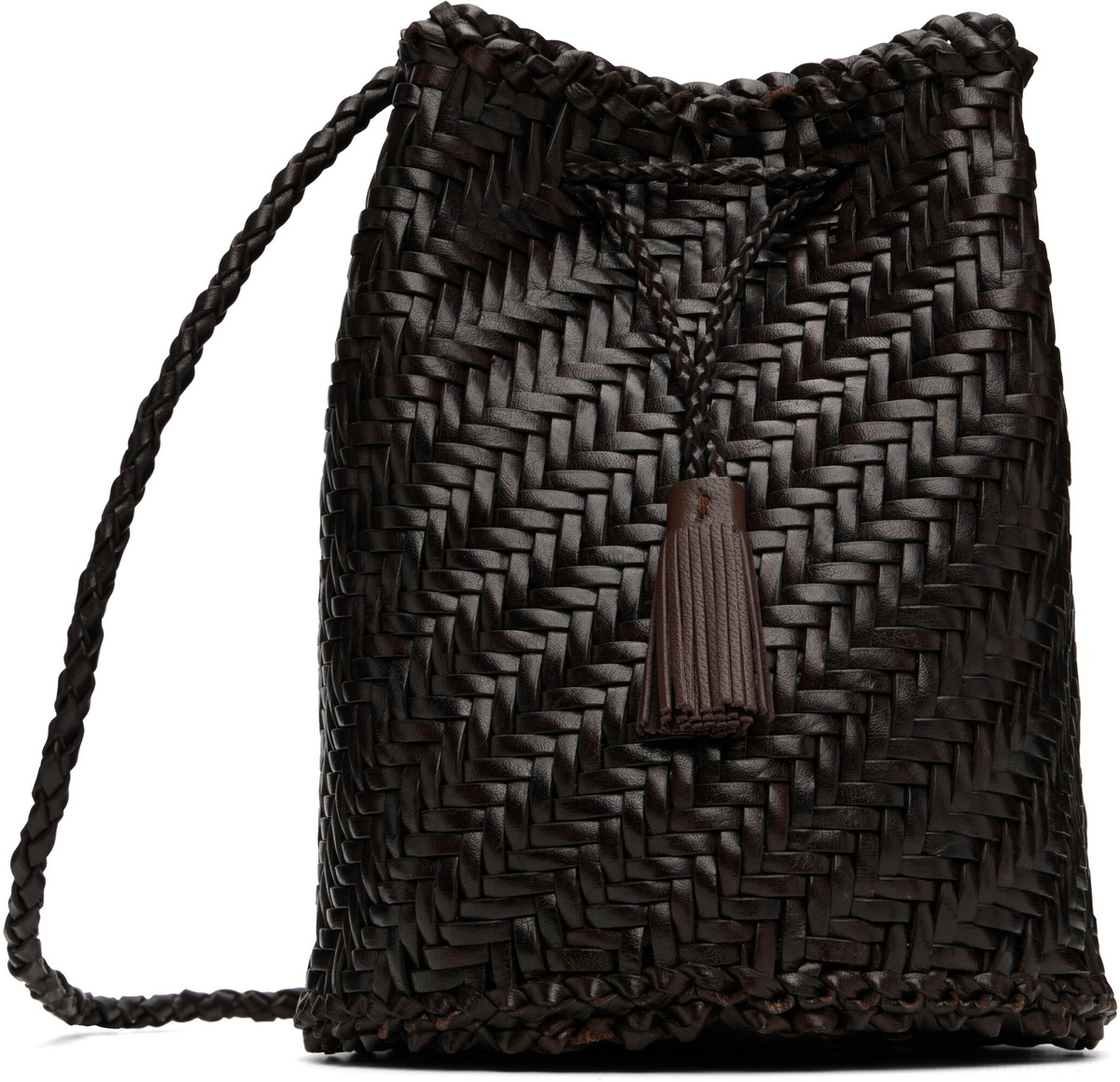 Dragon Diffusion Brown Pompom Double Jump Bag