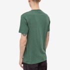YMC Men's Wild Ones Striped T-Shirt in Green/Grey
