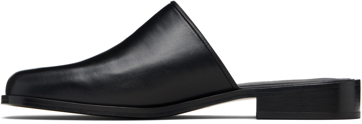 Studio Nicholson Black Barlow Slip-on Loafers