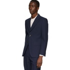 Maison Margiela Navy Crumpled Suit