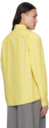 JACQUEMUS Yellow Les Sculptures 'La chemise Simon' Shirt
