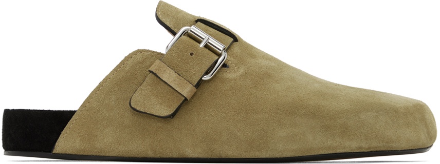 Photo: Isabel Marant Taupe Mirvinh Slippers
