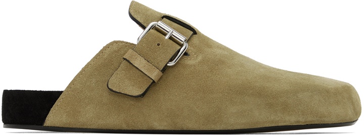 Photo: Isabel Marant Taupe Mirvinh Slippers