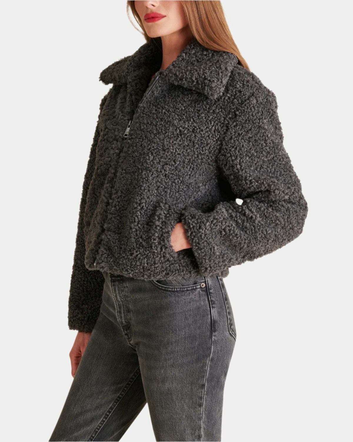 Steve Madden Pippin Jacket in Grey