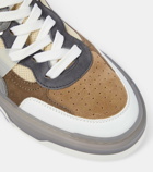 Christian Louboutin Astroloubi studded suede sneakers
