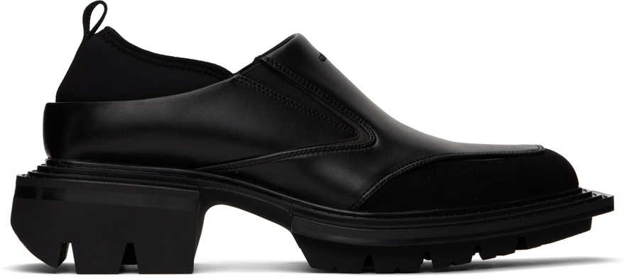 untitlab Black Reel Loafers