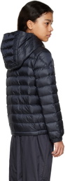 Moncler Enfant Kids Navy Lauros Down Jacket