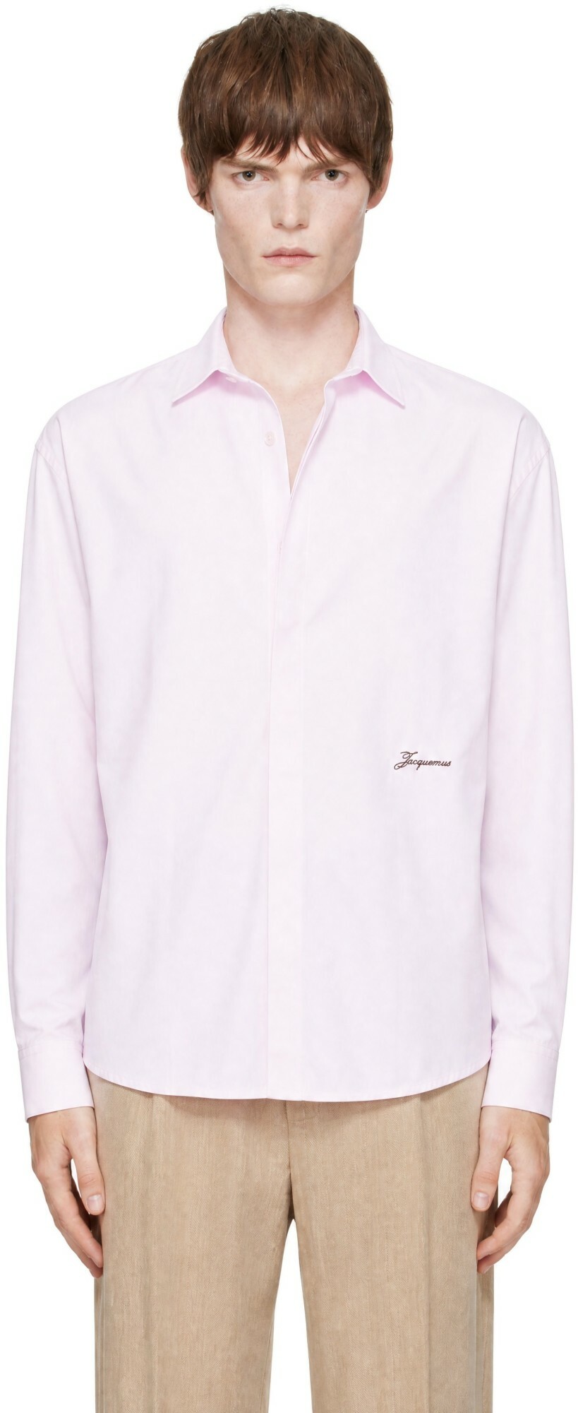 JACQUEMUS Pink 'The Simon' Shirt