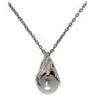 Pearls Before Swine Silver Tahitian Pearl Drip Necklace