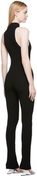Courrèges Black Rib Jumpsuit