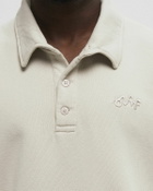 ØLÅF SIGNATURE POLO SWEAT Beige Mens Polos/Sweatshirt