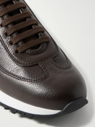 John Lobb - Foundry II Full-Grain Leather Sneakers - Brown