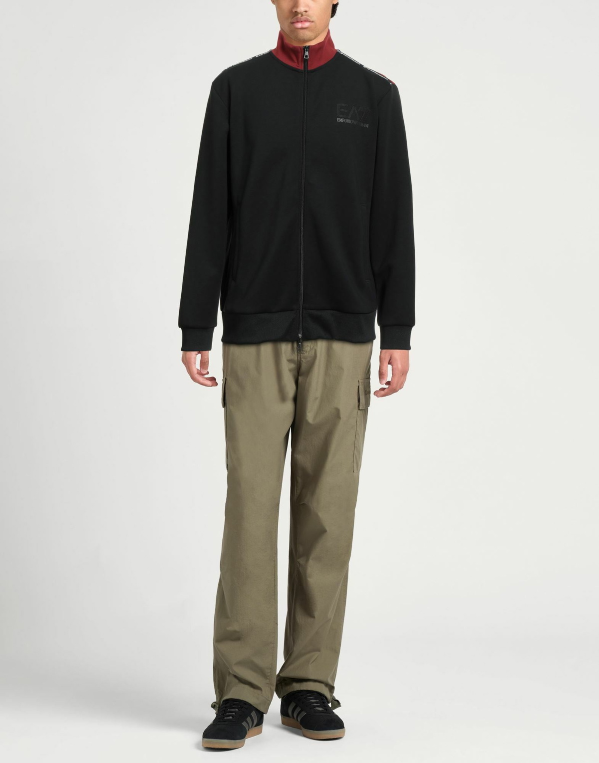 Ea7 Mens Sweatshirt in Black