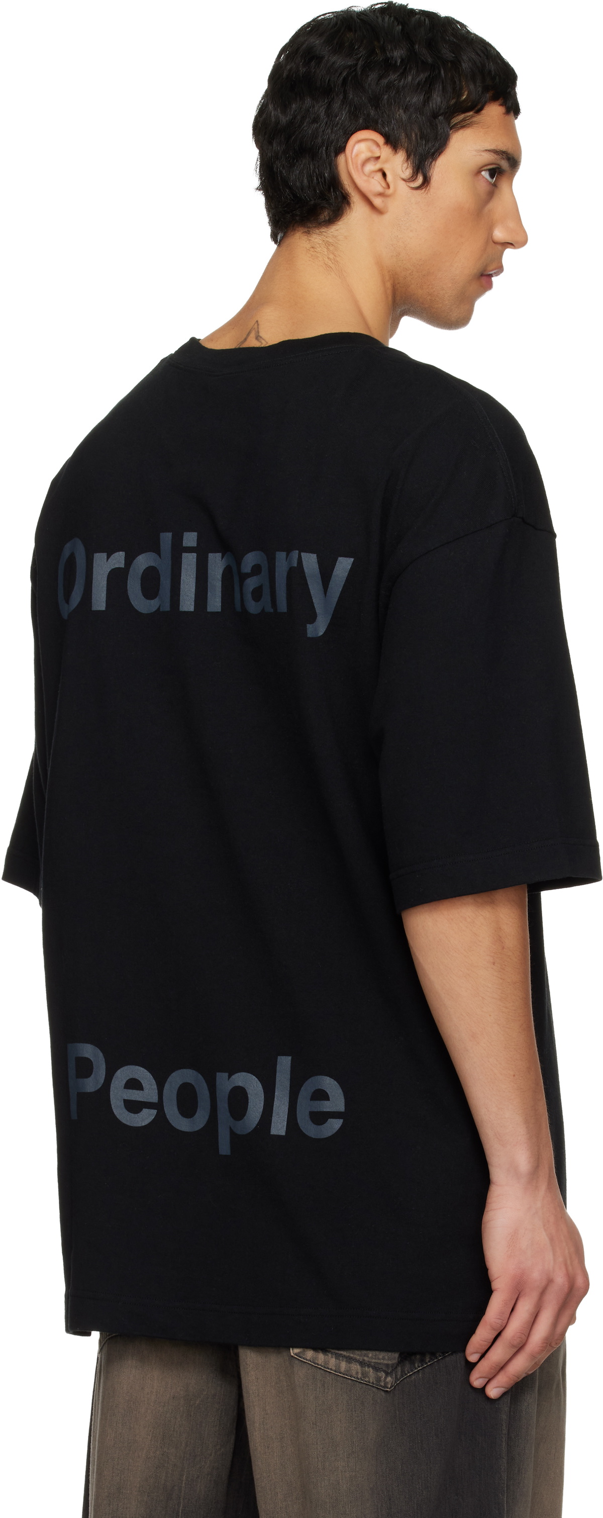 Maison MIHARA YASUHIRO Black Fruit Printed T-shirt