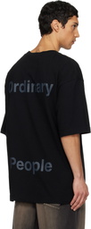 Maison MIHARA YASUHIRO Black Fruit Printed T-shirt