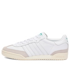 Adidas Men's Tangum Sneaker in White/Green/Off-White