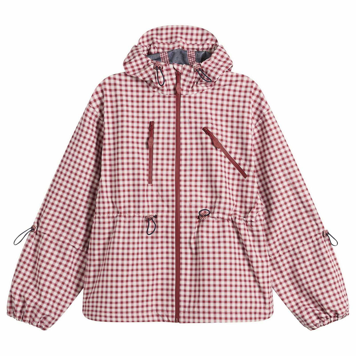 Damson Madder Women's END. EXCLUSIVE Matilda Raincoat in Cherry Gingham
