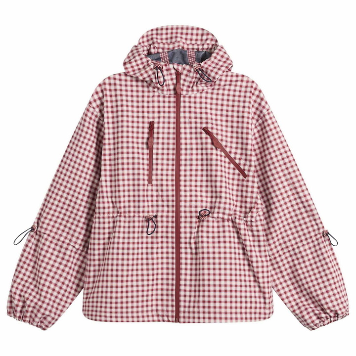 Photo: Damson Madder Women's END. EXCLUSIVE Matilda Raincoat in Cherry Gingham