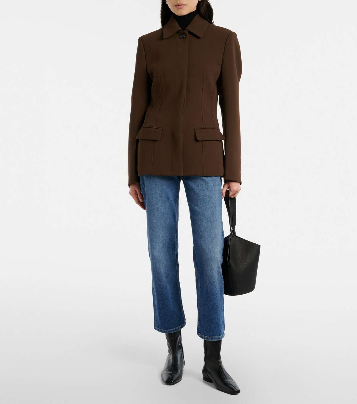 AG Jeans Florence cropped straight jeans