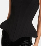 Mugler re/edit corset top