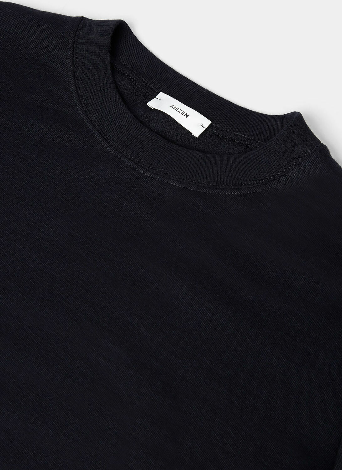 Aiezen Wool-Blend Fine-Knit T-Shirt